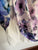 Paula & Jo handmade floral silk dress & shawl set Sz 14-16 NWOT