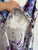 Paula & Jo handmade floral silk dress & shawl set Sz 14-16 NWOT