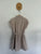 TILII tan zip dress Sz 12 as new
