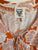 Dreamcatcher terracotta floral maxi dress Sz 14 XL EUC worn once