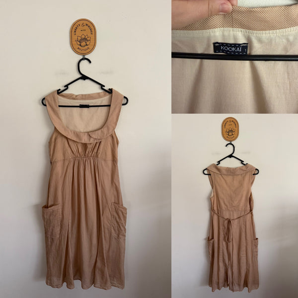 Kookai spot cotton dress Sz 1 (XS) NWOT