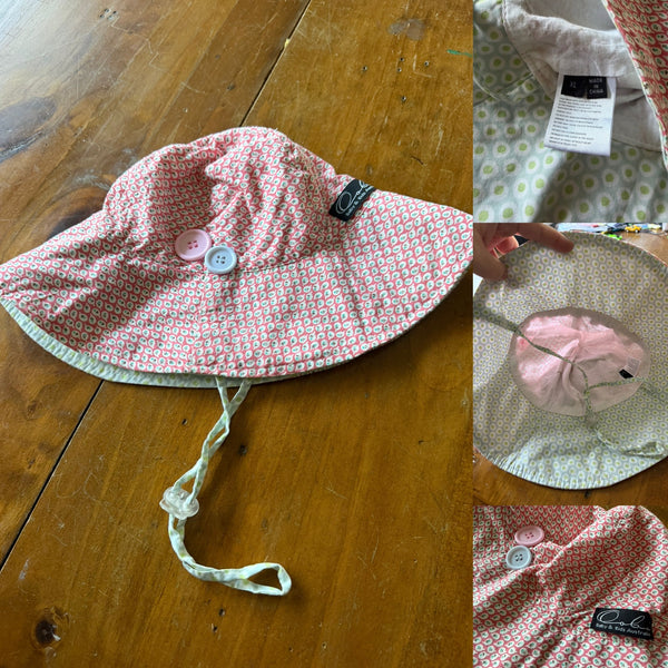 Oobi multi-print sun hat Sz XL (up to 10 years imo) EUC used twice