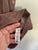 Nutmeg brown cord pinafore Sz 3-4 EEUC (peg marks)