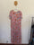 Dreamcatcher pink floral dress Sz 20 but more like 18, as new (washed)