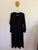 Country Road black midi rib dress Sz XL (16-18) RRP $159 NWT