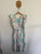 Zara Girl leaf print jumpsuit Sz 9 EEUC