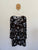 Grace & Co l/s floral ruffle dress Sz 12 as new