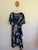 City Chic green floral wrap dress Sz M 18 NWOT