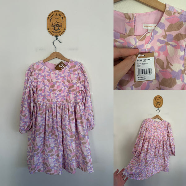 Sportscraft Willow l/s dress Sz 7 RRP $99.99 NWT