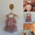 Tutu du Monde pink tulle dress Sz 4-5 NWT - studs have tarnished on the outside from storage