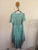 Jaase blue floral boho dress Sz S as new - waistband is slightly twisted