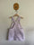 Jamie Kay pale purple pinafore dress Sz 8 EUC