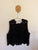 Taking Shape cotton black scallop lace knit vest Sz 16 RRP $129.99 NWT