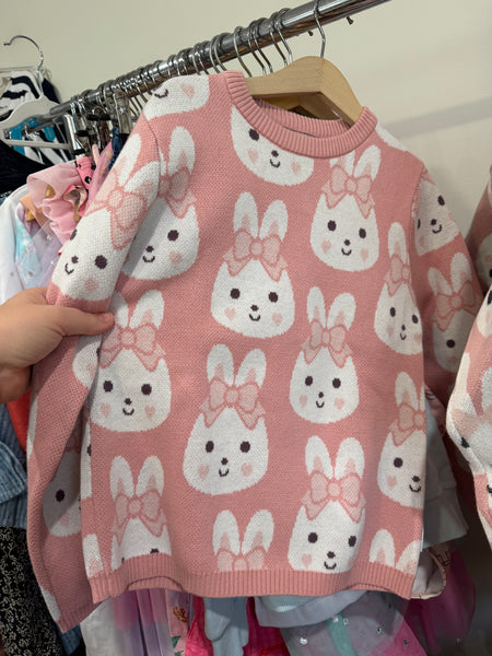 Hux pink jumper Sz 8 as new