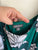 Autograph green floral ruffle dress Sz 18 RRP $119.99 as new