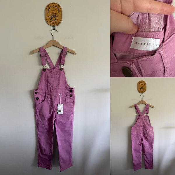 Jamie Kay purple overalls Sz 6 NWT