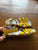 Saltwater yellow sandals Sz 2 youth VGUC