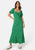 Forever New Curve “Stevie” ditsy floral puff sleeve midi dress Sz 20 RRP $149.99 NWT