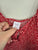 Zara Girl red ditsy floral dress Sz 10 as new (appears unworn)