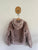 Country Road pink leopard print hooded jacket Sz 8-9 EEUC