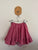 Paper Wings pink bustle skirt Sz 4 as new