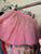 Seed pink tulle sequin skirt Sz 7 as new