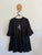 Forever New black tiered dress Sz 14 as new