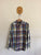 Ralph Lauren blue/red multi l/s collared shirt Sz M 10-12 RRP $139 NWT