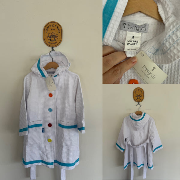 Terry Rich waffle towel Sz 4 RRP $60 NWT