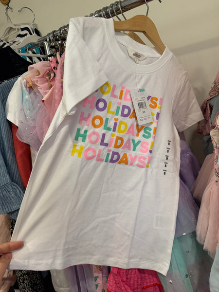Milkshake Holidays T-shirt Sz 8 NWT