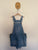 Roxy soft stretch denim overalls Sz 14 EEUC