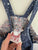Paper Wings denim star dress Sz 8 as new