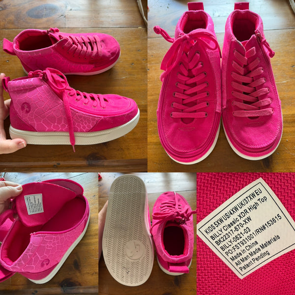 Billy classic D|R High top shoes Sz 5XW US 4XW UK EUC worn once