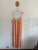 Country Road hibiscus cotton/linen maxi dress Sz 16 RRP $219 as new