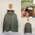 Brand unknown green fluffy lined hoodie Sz 12 as new