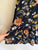 Target Woman navy floral ruffle skirt Sz 18 as new (washed only)