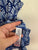 Next blue/white dress Sz 4 NWOT