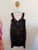 City Chic black broderie cocktail dress Sz XL (20-22) as new