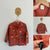 COS terracotta jacket Sz 4-6 as new