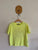 Balmain Paris yellow embossed tshirt Sz 4 EUC