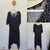 Sara navy spot belted dress Sz 16 as new (washed only)