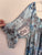 BeMe blue diamanté dress Sz 16 as new