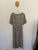 Autograph leopard print belted dress Sz 18 as new (washed only)
