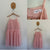 Origami peach tulle dress Sz 12 as new