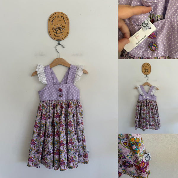 Pour Bebe Grace dress Sz 3 NWT