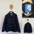 Next navy pea coat Sz 11-12 EEUC
