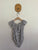 River Island stripe bodysuit Sz 7 NWT