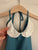 Little Bitty Stitches collared halter top Sz 4 NWOT