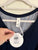 Elm l/s navy confetti top Sz 22 RRP $99.95 NWT
