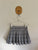 Zara Girl pleated check skirt Sz 10 NWOT